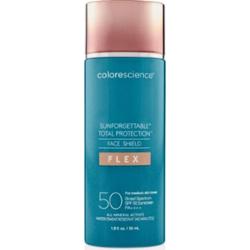 Colorescience Face Shield Flex SPF50 in Medium | Minerały w emulsji do twarzy zapewniające doskonałe krycie