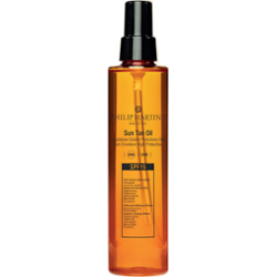 Philip Martin's Sun Tan Oil SPF15 | Olejek ochronny do włosów, ciała i twarzy w sprayu