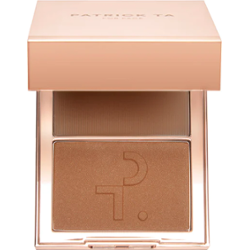 PATRICK TA Major Sculpt Creme Contour & Powder Bronzer Duo She's Sculpted | Zestaw bronzerów do konturowania