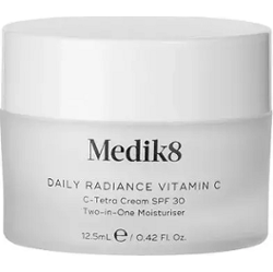 Medik8 Daily Radiance Vitamin C SPF30 TRY ME SIZE 12,5 ml | Nawilżający krem z witaminą C i ochroną przeciwsłoneczną SPF 30
