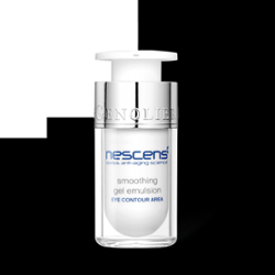 Nescens Smoothing Gel Emulsion Eye Contour Area 15 ml | Żelowa emulsja wygładzające kontur oczu