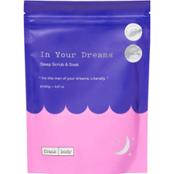 Frank Body In Your Dreams Scrub 240 g | Peeling i sól do kąpieli 2 w 1