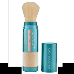 Colorescience Sunforgettable Brush-On Sunscreen SPF30 in GLOW | Bestsellerowy, mineralny puder w pędzlu