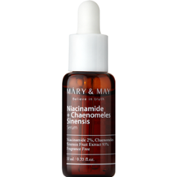 Mary&May - Niacinamide + Chaenomeles Sinensis Serum, 30ml - serum o działaniu rozjaśniającym i normalizującym