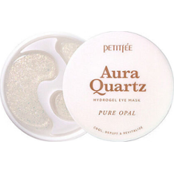 Petitfee - Aura Quartz Hydrogel Eye Mask Pure Opal, 40 szt. - hydrożelowe płatki pod oczy