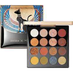 Zeesea X The British Museum Enchanting Egypt Eyeshadow Palette in A01# The Gayer Anderson Cat | Paleta cieni do powiek