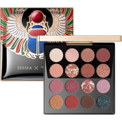 Zeesea X The British Museum Enchanting Egypt Eyeshadow Palette in 02# Scarab | Paleta cieni do powiek