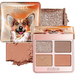 Zeesea Mirage Sparkle Animal Eyeshadow D01 | Kompaktowa paleta cieni do powiek