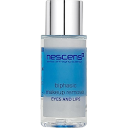 Nescens Bi-phasic Makeup Remover - Eyes and Lips 10 ml TRAVEL SIZE | Dwufazowy płyn do demakijażu