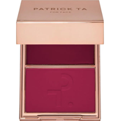 PATRICK TA Major Double - Take Crème & Powder Blush She's Wanted | Paleta różów do policzków