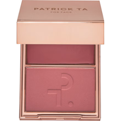 PATRICK TA Major Double - Take Crème & Powder Blush in She Goes To The Gym NEW SHADE | Paleta różów do policzków