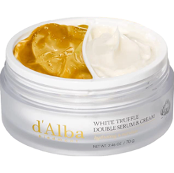 d'Alba - White Truffle Double Serum & Cream, 70 g - serum i krem do twarzy z ekstraktem z białej trufli 2w1