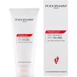 Podopharm PODOFLEX Feet Ointment With 10% Urea 75 ml | Maść do zrogowaciałej i popękanej skóry stóp z mocznikiem