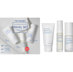 The Outset Daily Essentials Travel Set | Zestaw do pielęgnacji normalnej, suchej i mieszanej