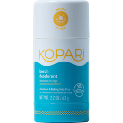 Kopari Beauty Aluminum Free Coconut Deodorant in Beach 57 g | Wegański, naturalny dezodorant niwelujący nieprzyjemny zapach