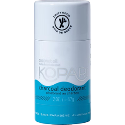 Kopari Beauty Aluminum Free Coconut Deodorant in Charcoal 57 g | Wegański, naturalny dezodorant niwelujący nieprzyjemny zapach