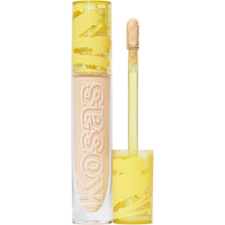 KOSAS Revealer Super Creamy + Brightening Concealer in Tone 02 W | Kremowy korektor maskujący niedoskonałości i krem pod oczy w jednym