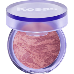 KOSAS Blush Is Life Baked Dimensional + Brightening Blush in Swoon | Rozświetlający róż do policzków