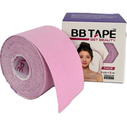 BB Tape Kinesiology Tape for Face Cherry Pink | Taśma kinezjologiczna do tapingu