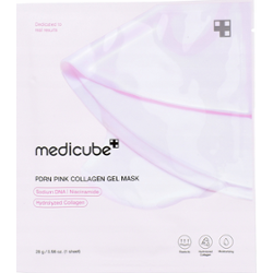 Medicube PDRN Pink Collagen Firming Face Mask 28 g | Hydrożelowa maska do twarzy, ulubieniec Hailey Bieber!