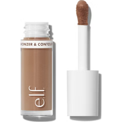 e.l.f. Cosmetics Camo Liquid Bronzer & Contour in Fair/Light | Lekki bronzer i kontur w płynie dla naturalnego efektu muśniętej słońcem skóry
