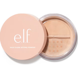e.l.f. Cosmetics Halo Glow Setting Powder in Medium | Utrwalający puder sypki z efektem subtelnego blasku