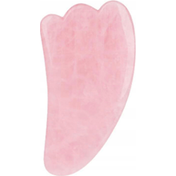 YEYE Made in Nature Gua Sha Kwarc Różowy Stópka | Kamień Gua Sha do masażu i relaksu