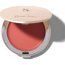 Sculpted By Aimee Cream Luxe Blush in Peachy Pink | Kremowy róż do policzków o naturalnym wykończeniu i lekkiej, jedwabistej formule