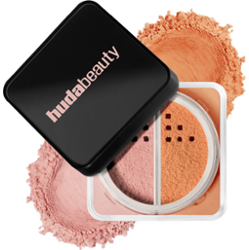 Huda Beauty Easy Bake Loose Powder Duo in Pink Pumpkin | Bestsellerowy puder Huda Beauty