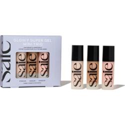 Saie Mini Glowy Super Gel Trio | Zestaw rozświetlających żeli w mini wersji
