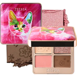 Zeesea Mirage Sparkle Animal Eyeshadow X02 | Kompaktowa paleta cieni do powiek