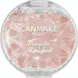 Canmake Munyutto Highlighter in 02 Rose Quartz | Rozświetlacz do twarzy i ciała