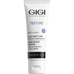 GiGi Te Relief Night Care Cream 50 ml | Intensywny krem nocny dla skóry suchej i zestresowanej