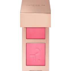 Patrick Ta Major Headlines Double Take Crème & Powder Blush Duo Shes That Girl MINI 5 g | Paleta róży do makijażu w wersji MINI