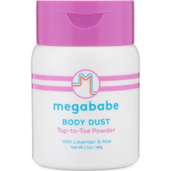 Megababe Body Dust Mini Top-to-Toe Powder 48 g | Uniwersalny puder do ciała