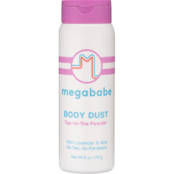 Megababe Body Dust Top-to-Toe Powder 170 g | Uniwersalny puder do ciała