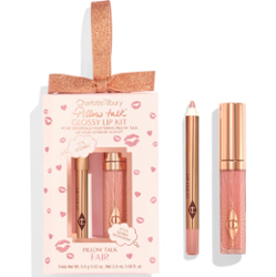Charlotte Tilbury Pillow Talk Fair Mini Glossy Lips Duo | Duet do pełnych i błyszczących ust
