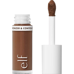 e.l.f. Cosmetics Camo Liquid Bronzer & Contour in 4 Light/Medium | Lekki bronzer i kontur w płynie dla naturalnego efektu muśniętej słońcem skóry