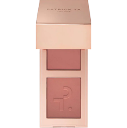 Patrick Ta Major Headlines Double Take Crème & Powder Blush Duo She's Seductive MINI 1.6g | Paleta róży do makijażu w wersji MINI