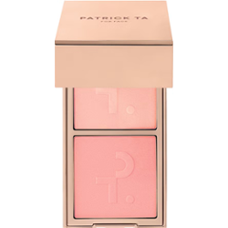 PATRICK TA Transition Blurring Blush Duo in Shy at First 6 ml | Podwójny róż do policzków z efektem blur