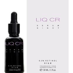 LIQ CR - Serum Night 0.3% Retinol SILK, Koncentrat intensywnie korygujący na noc, 30ml
