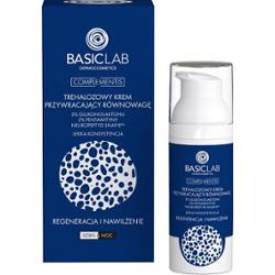BASICLAB - Trehalozowy Krem Przywracający Równowagę 3%Glukonolaktonu, 2%Pentawityny, Neuropeptyd Snap-8™, 50ml