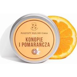 CZTERY SZPAKI Mus do ciała Konopie i Pomarańcza 150 ml