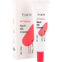 TIAM - AC Fighting Spot Rx Cream, 30g - punktowy krem na przebarwienia i zmiany trądzikowe
