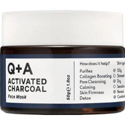 Q+A - Activated Charcoal Face Mask, 50ml - oczyszczająca maska z węglem aktywnym