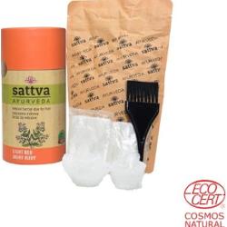 SATTVA - Henna Light Red, 150g - ziołowa farba do włosów Jasny Rudy