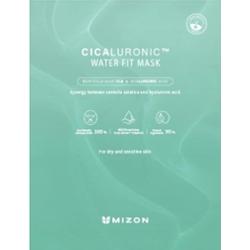 Mizon Nawilżająca maska do twarzy z kwasem hialuronowym Cicaluronic (Water Fit Mask) 24 g