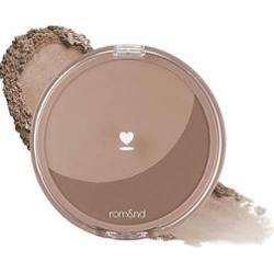 rom&nd - Better Than Shape 01 Oat Grain, 9.5g - bronzer do twarzy w chłodnym odcieniu