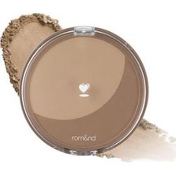 rom&nd - Better Than Shape 02 Walnut Grain, 9.5 g - bronzer do twarzy w chłodnym odcieniu