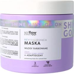 So!Flow - Maska rewitalizująca do włosów farbowanych śliwka, jeżyna, 400ml